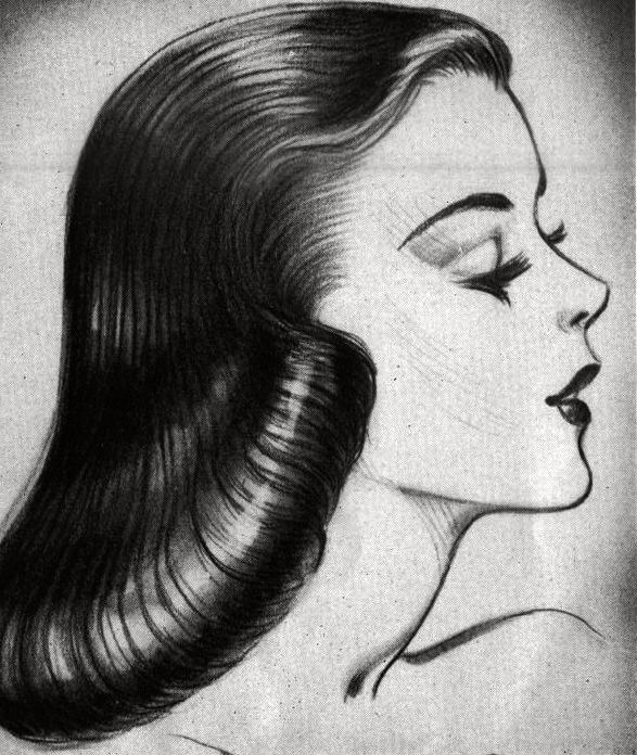 1940s pageboy hairstyles – Deborah Burrows