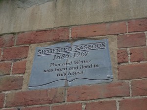 Sussex_Sassoon plaque