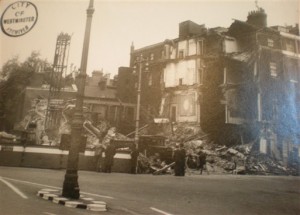 West end at war - Berkeley Square photo